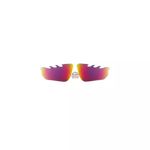 BBB BSG-51 kerékpáros szemüveg pótlencse Optic PC füst piros MLC