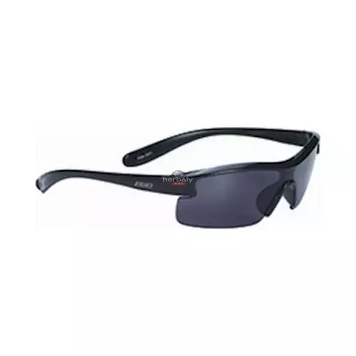 BBB BSG-54 kerékpáros szemüveg Kids fényes fekete keret / PC füst lencsékkel BBB BSG-54 kerékpáros szemüveg Kids fényes fekete keret / PC füst lencsékkel