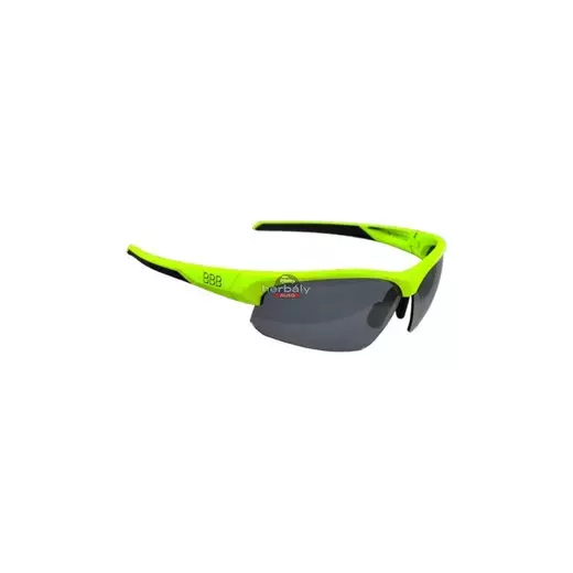 BBB BSG-58 kerékpáros szemüveg Impress matt neon sárga keret / PC füst lencsékkel