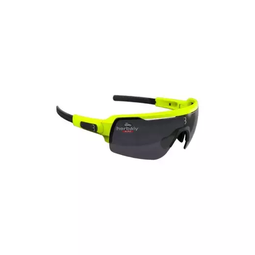 BBB BSG-61 kerékpáros szemüveg Commander fényes neon sárga keret / MLC ezüst lencsékkel