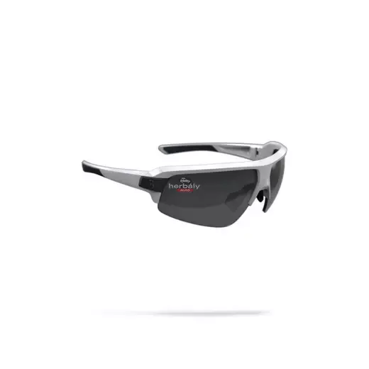 BBB BSG-62 kerékpáros szemüveg Impulse fényes fehér keret / PC füst MLC lencsékkel