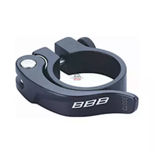 BBB BSP-87 nyeregcső bilincs SmoothLever 28.6 fekete