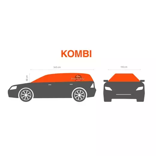 CarPassion Half Kombi 10017 autóponyva