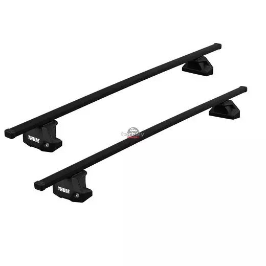 Thule SquareBar 150 cm tetőcsomagtartó fixpontos Citroen, Opel... típusokra (THU_710700_KIT7010_712500) 
