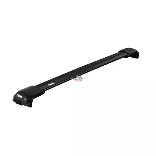 Thule Wingbar Edge 86 cm x 86 cm tetőcsomagtartó tetőkorláttal ellátott autókhoz, fekete (Alfa Romeo, Audi... típusokra (THU_720400_721320_721320)