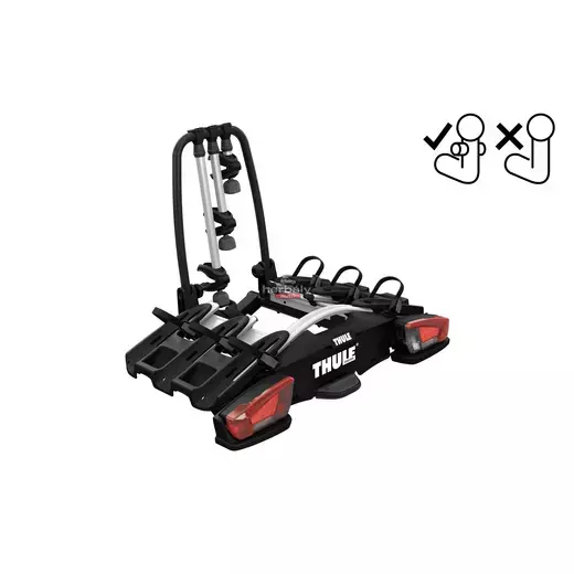 Thule Velocompact FIX4BIKE 961500 kerékpártartó (3+1), Alumínium