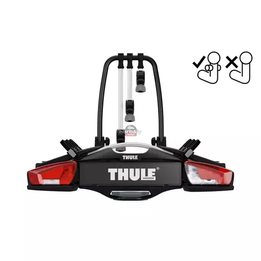 Thule Velocompact FIX4BIKE 961500 kerékpártartó (3+1), Alumínium