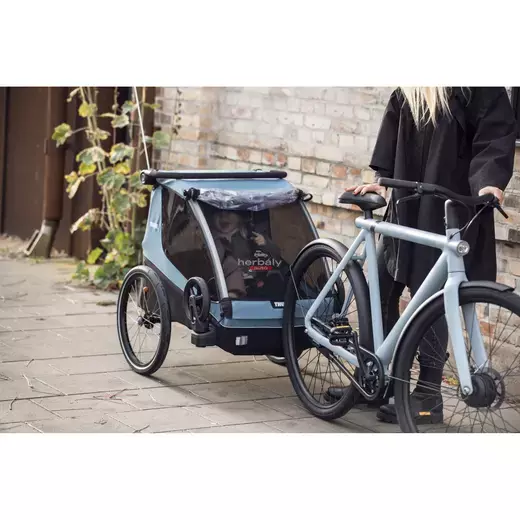 Thule Courier 10102001 kerékpáros gyermekhordozó, kék Thule Courier 10102001 kerékpáros gyermekhordozó, kék