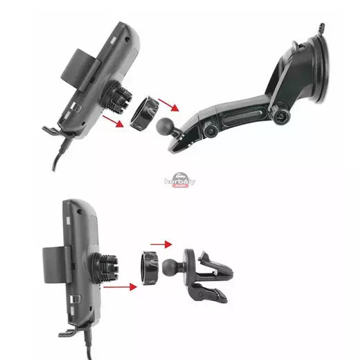 XBLITZ GX1 Gyorstöltős autós telefontartó XBLITZ GX1 Gyorstöltős autós telefontartó