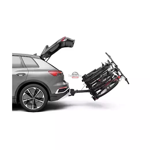 Thule Epos 979100 összecsukható e-bike 3as kerékpártartó vonóhorogra, fekete