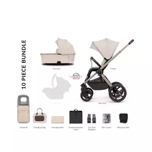 VENICCI Tinum Upline multifunkciós babakocsi 2 az 1-ben, bézs VENICCI Tinum Upline multifunkciós babakocsi 2 az 1-ben, bézs