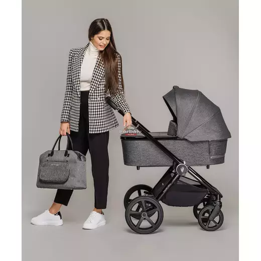 VENICCI Tinum Upline multifunkciós babakocsi 3 az 1-ben, palaszürke VENICCI Tinum Upline multifunkciós babakocsi 3 az 1-ben, palaszürke