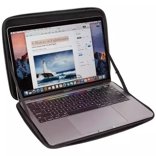 Thule Gauntlet 4 3204524 ütésálló laptop tok 16-15",14"pc kék