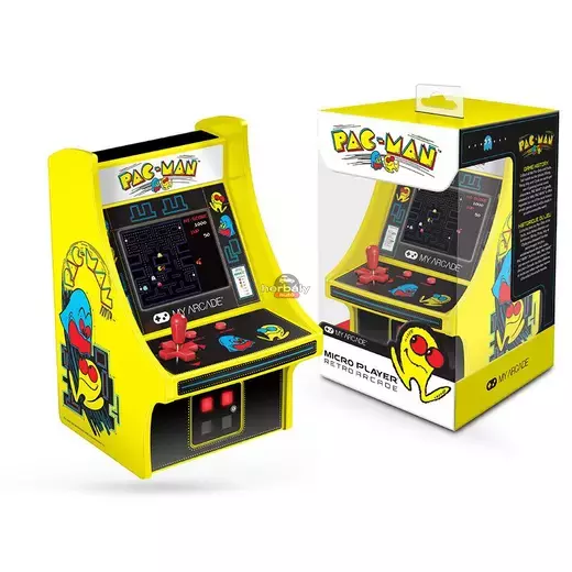 My Arcade DGUNL-3220 Pac-Man Micro Player Retro Arcade 6.75" Hordozható Játékkonzol