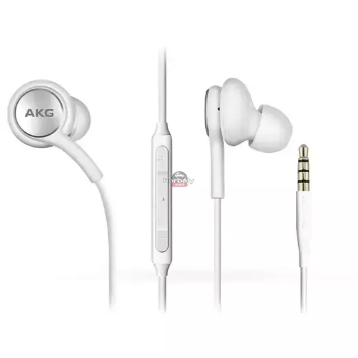 Samsung gyári sztereó felvevős fülhallgató - EO-IG955 tuned by AKG - 3,5 mm jack- fehér (ECO csomagolás)