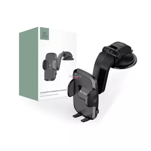 Univerzális műszerfalra helyezhető PDA/GSM autós tartó - Tech-Protect Universal Dashboard Car Mount V3D - fekete Univerzális műszerfalra helyezhető PDA/GSM autós tartó - Tech-Protect Universal Dashboard Car Mount V3D - fekete