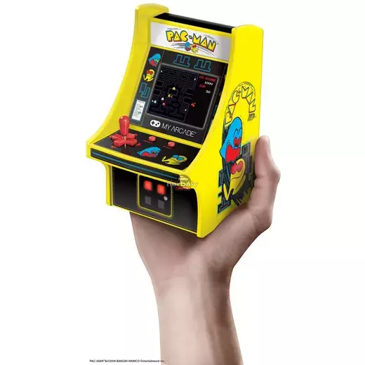 My Arcade DGUNL-3220 Pac-Man Micro Player Retro Arcade 6.75" Hordozható Játékkonzol