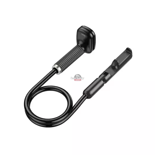 HOCO univerzális asztali telefontartó 4,5-7 méretű készülékhez - HOCO HD4 Lazy Stand - fekete HOCO univerzális asztali telefontartó 4,5-7 méretű készülékhez - HOCO HD4 Lazy Stand - fekete