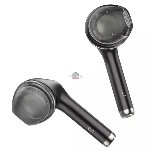HOCO TWS Bluetooth sztereó headset v5.1 + töltőtok - HOCO EW15 True Wireless Earphones with Charging Case - fekete