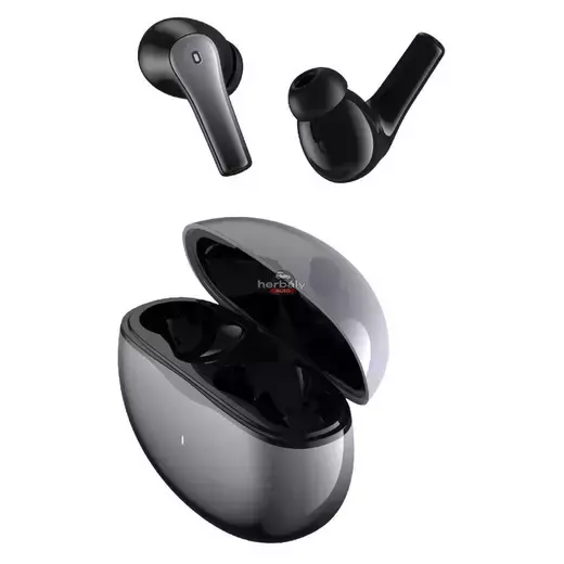 Devia TWS Bluetooth sztereó headset v5.2 + töltőtok - Devia TWS-M4 Earphone TrueWireless Earphones with Charging Case - szürke