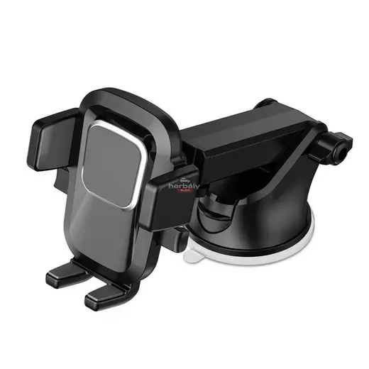 Univerzális műszerfalra/szélvédőre helyezhető PDA/GSM autós tartó - Tech-ProtectV4 Universal Dashboard and Windshield Car Mount - fekete