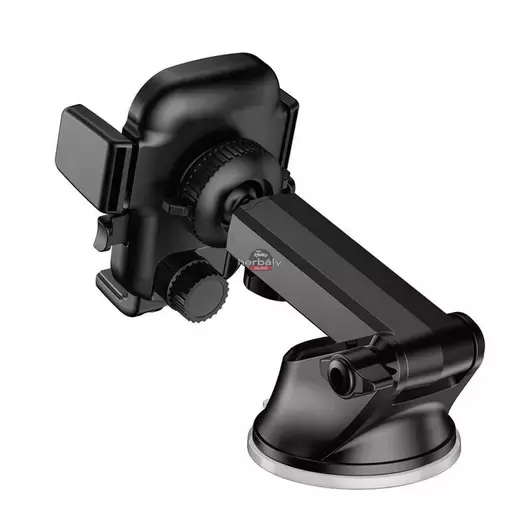 Univerzális műszerfalra/szélvédőre helyezhető PDA/GSM autós tartó - Tech-ProtectV4 Universal Dashboard and Windshield Car Mount - fekete