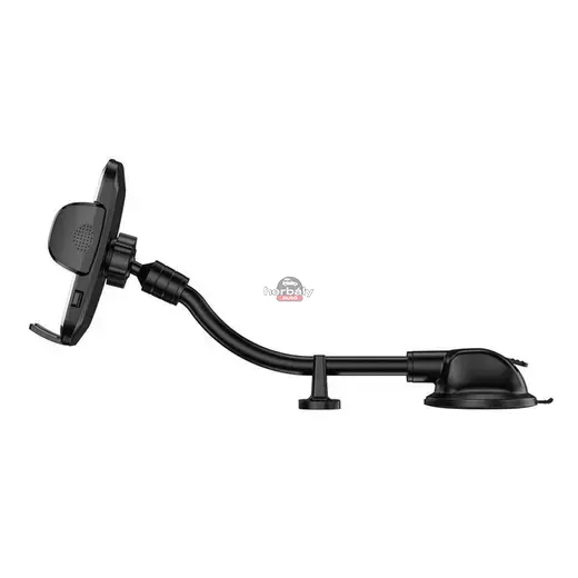 Univerzális műszerfalra/szélvédőre helyezhető PDA/GSM autós tartó - Tech-ProtectUniversal Windshield Dashboard Car Mount V3W-D - fekete