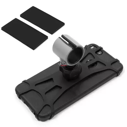 Univerzális kerékpárra szerelhető telefontartó 4,5-6", méretű készülékekhez - Extreme-R5 - fekete/szürke Univerzális kerékpárra szerelhető telefontartó 4,5-6", méretű készülékekhez - Extreme-R5 - fekete/szürke