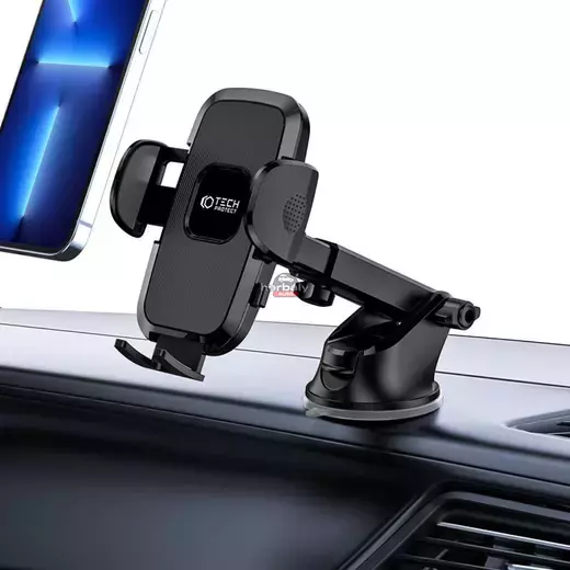 Univerzális műszerfalra/szélvédőre helyezhető PDA/GSM autós tartó - Tech-ProtectUniversal Windshield Dashboard Car Mount V3W-D/B - fekete Univerzális műszerfalra/szélvédőre helyezhető PDA/GSM autós tartó - Tech-ProtectUniversal Windshield Dashboard Car Mount V3W-D/B - fekete