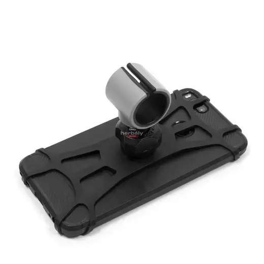 Univerzális kerékpárra szerelhető telefontartó 4,5-6", méretű készülékekhez - Extreme-R5 - fekete/szürke Univerzális kerékpárra szerelhető telefontartó 4,5-6", méretű készülékekhez - Extreme-R5 - fekete/szürke