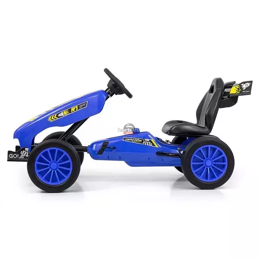 Go-kart Milly Mally Rocket pedálos gyerek gokart kék Go-kart Milly Mally Rocket pedálos gyerek gokart kék