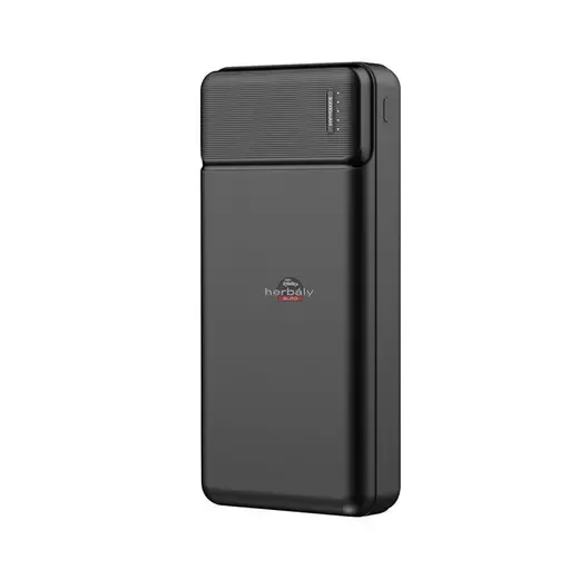 Maxlife univerzális hordozható, asztali akkumulátor töltő - Maxlife MXPB-01 Power Bank - 2xUSB + microUSB + Type-C + Lightning - 30.000 mAh - fekete