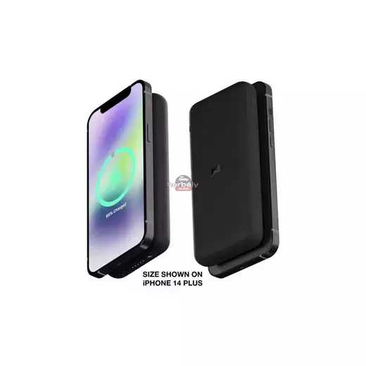 Univerzális hordozható, asztali akkumulátor töltő - Juice ECO 7 MagTec Power Bank - USB + Type-C - 20.000 mAh - fekete