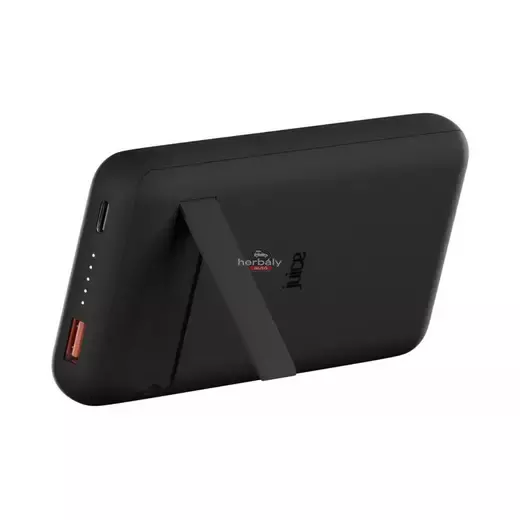 Univerzális hordozható, asztali akkumulátor töltő - Juice ECO 7 MagTec Power Bank - USB + Type-C - 20.000 mAh - fekete