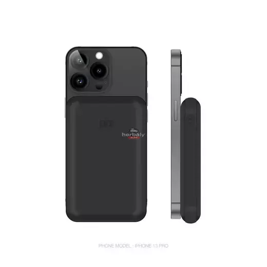 Univerzális hordozható, asztali akkumulátor töltő - Juice ECO 3 MagTec Power Bank - USB + Type-C - 10.000 mAh - fekete