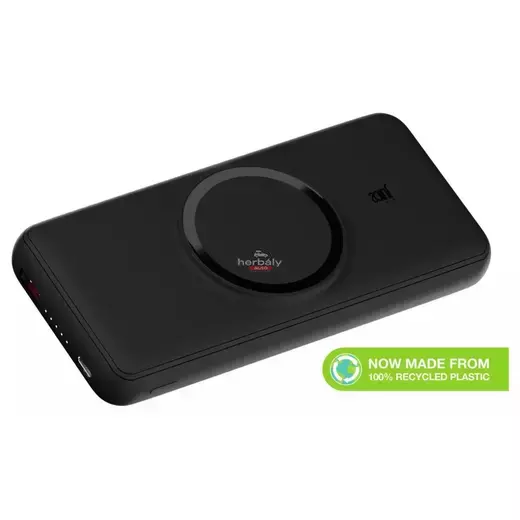 Univerzális hordozható, asztali akkumulátor töltő - Juice ECO 7 MagTec Power Bank - USB + Type-C - 20.000 mAh - fekete