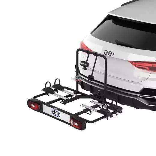 CRUZ Tailo 940-442 kerékpártartó adapter 2db kerékpárhoz, fekete CRUZ Tailo 940-442 kerékpártartó adapter 2db kerékpárhoz, fekete