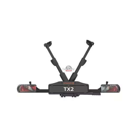 Spinder TX2 S30005 E-bike ready kerékpárszállító vonóhorogra, fekete