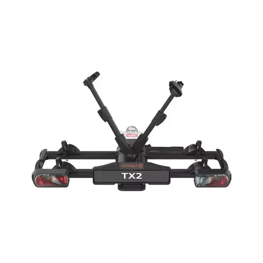 Spinder TX2 S30005 E-bike ready kerékpárszállító vonóhorogra, fekete