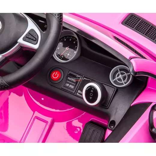 Elektromos autó Milly Mally Milly Mally Mercedes-Benz SLC Pink