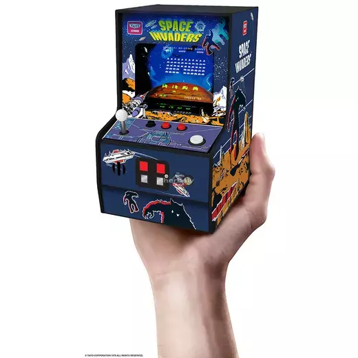 My Arcade DGUNL-3279 Space Invaders Micro Player Retro Arcade 6.75" Hordozható Játékkonzol