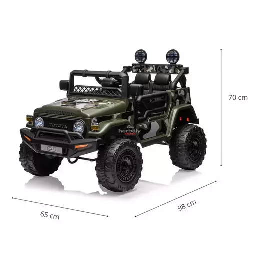 Elektromos autó Milly Mally Milly Mally Toyota FJ Cruiser Army