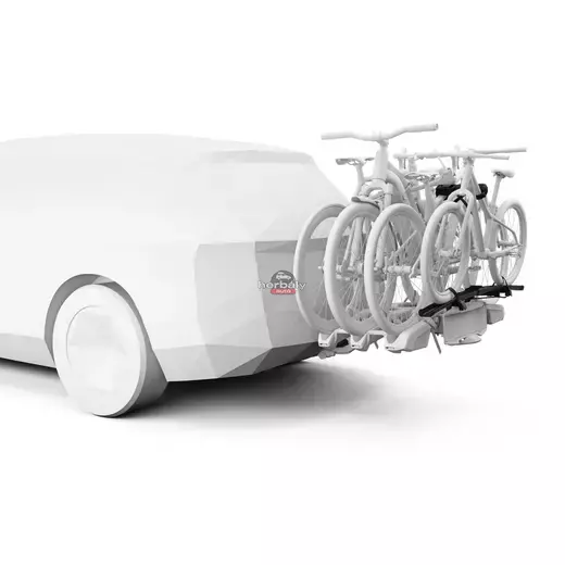 Thule EasyFold 3 9447 +1 kerékpár adapter, fekete Thule EasyFold 3 9447 +1 kerékpár adapter, fekete