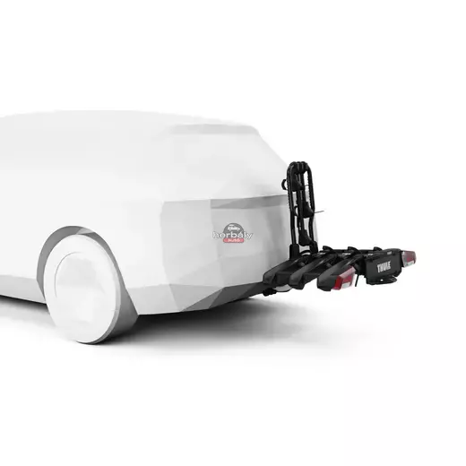 Thule EasyFold 3 9451 3-as E-bike ready kerékpártartó vonóhorogra, fekete Thule EasyFold 3 9451 3-as E-bike ready kerékpártartó vonóhorogra, fekete