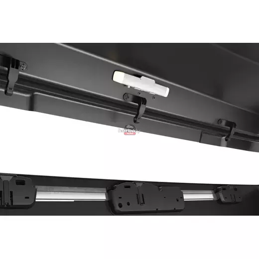 Thule Santu 909400 csomagtartó box vonóhorogra, fekete Thule Santu 909400 csomagtartó box vonóhorogra, fekete