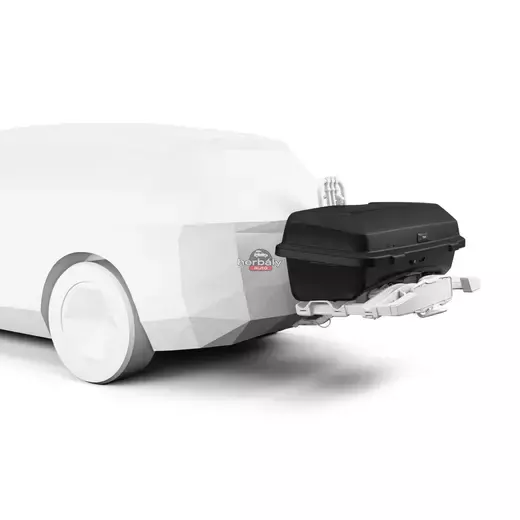 Thule Santu 909400 csomagtartó box vonóhorogra, fekete Thule Santu 909400 csomagtartó box vonóhorogra, fekete