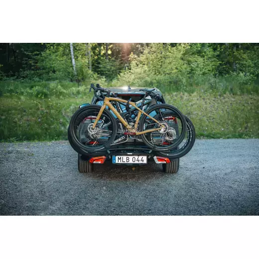 Thule EasyFold 3 9451 3-as E-bike ready kerékpártartó vonóhorogra, fekete Thule EasyFold 3 9451 3-as E-bike ready kerékpártartó vonóhorogra, fekete