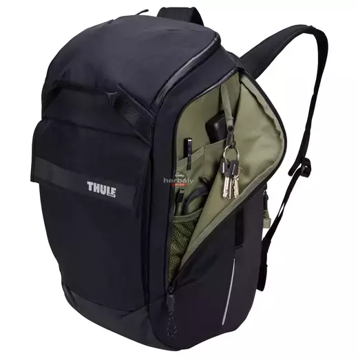 Kerékpártáska és hátizsák 3205091 Paramount Pannier 26L, fekete