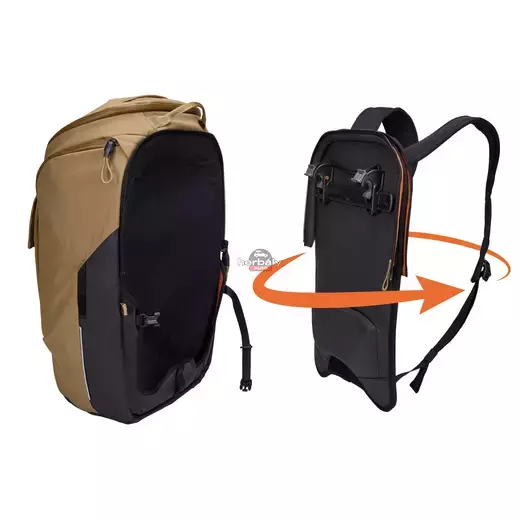 Kerékpártáska és hátizsák 3205093 Paramount Pannier 26L, Nutria