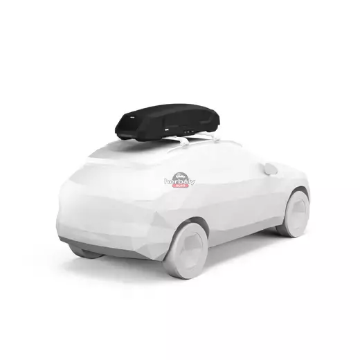 Thule Force 3 L Sport 645600 tetőbox, fekete